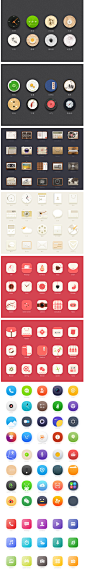Dribbble作品合集一-UI中国-专业用户体验设计平台
