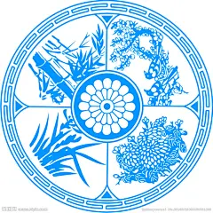 青花瓷 青花瓷花纹图片