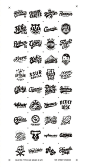 【几百种徽章Logo的表现形式】精致的徽章Logo，其中的组合形式、构成元素都可以用来借鉴和创意组合哦。#设计秀# ​​​​