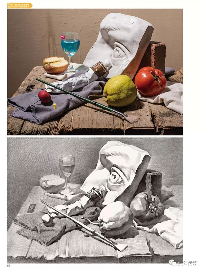 一战成名素描静物临摹范本2018匠心教学烈公传媒唐智源编素描基础入门单个组合静物结构光影步骤解析照片对画写生联考校考美术书-tmall.com ...