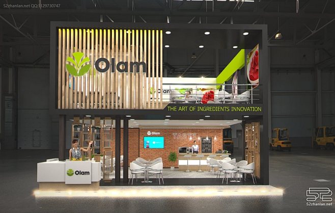 【Olam】展台设计分享 – 52展览设...