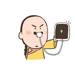 ##我的手绘不可能这么萌# 福尔康的日常，你们要的插座尔康#心机boy尔康# 