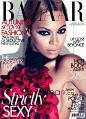 歌坛天后碧昂丝 (Beyonce) 登上时尚杂志《Harper's Bazaar》英国版2011年9月刊封面，摄影师Alexi Lubomirski掌镜
