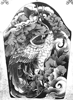 北京纹身穿孔tattoo采集到神兽 山海经