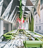 Psychedelic Trip: Romola Restaurant in Madrid by Andres Jaque | Yellowtrace