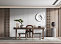 新中式风格茶室-室内设计-拓者设计吧