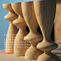 本来设计（beladesign）原木烛台 创意烛台  创意摆件