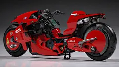 kaneda's bike from sci-fi movie akira comes to life with ryan hong's contemporary redesign