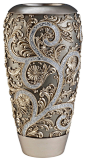 Silver Vine Vase - traditional - Vases - Wantech International Corporation