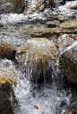 山,小溪,淡水鱼,自然,垂直画幅,水,无人,饮水喷泉,户外,2015年