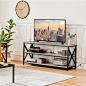 55%27%27+TV+Stand+with+Power+Outlet