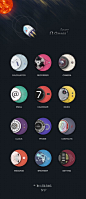 Omega Square - Android theme Icons: 