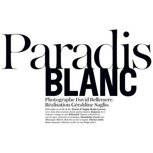Paradis Blanc (Vogue...