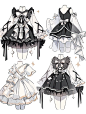 小礼服效果图｜服装展示