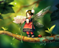 chinese fairy, Evaty Yu : I like every loli with wings