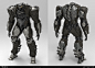 ANTHEM, Patrik Karlsson : This asset has been collecting dust for quite some time. It’s a stripped-down version of the suit (base suit) that all the bitpacks would go on top of. Reminds me of how awesome it was working on Alex Figinis designs, such a tale