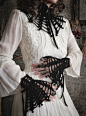 Requiem Cuffs Crochet Pattern Black Spiderweb Lace Gothic - Etsy