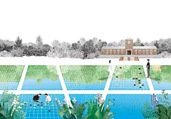 奇思妙想的插画——在想象力和色彩中遨游！_腾讯新闻