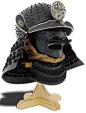 Samurai mask and helmet.@北坤人素材
