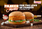 Dunkin' Donuts Paneer Mania on Behance