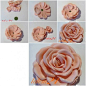 How to make Quick Modular Rose step by step DIY tutorial instructions / How To Instructions