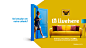 key visual kv design live here Aluguel imóveis Universitarios art direction 