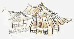 创意手绘复古小房子高清素材 创意 复古 房子 免抠png 设计图片 免费下载