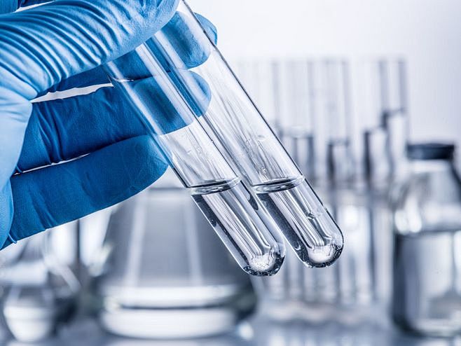 水分子水滴 气泡 科学器皿  原液 药妆...