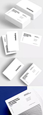 Minimal Business Card Design #graphicdesign #businesscarddesign #creative #minimalism #minimaldesign