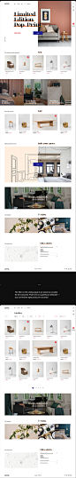 Cittá | Furniture website concept on Behance