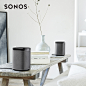 SONOS PLAY:1家庭智能音响 WiFi连接 无线家用小音箱 非蓝牙-tmall.com天猫