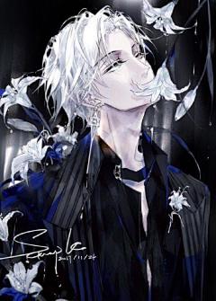 手绘动漫潮流帅哥个性手机壁纸