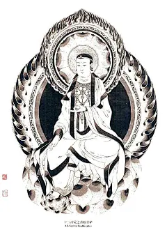 佛教传统神话故事中的天神画集（二）
