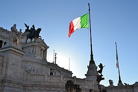 意大利, 罗马, 可, 意大利国旗, 意...