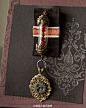 steampunk蒸汽朋克风格的勋章~ 古朴和时尚的结合！@北坤人素材