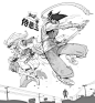 狂野，十分狂野！22岁线稿大神的日常，给我100只手也画不来