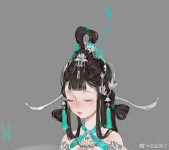 竹节叁柒采集到发型