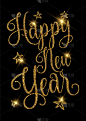 黄金,新年前夕,冬天,明亮,高雅,图像,矢量,设计,闪亮,庆祝
