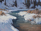 2011 - Moose Creek 30x40 [my professor!] Josh Clare