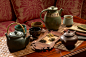 置一壶清茶于午后案头，品一季清秋岁月留香。