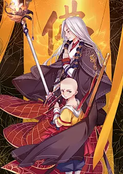 剑三  少林_木子饭团_剑侠情缘网络版3圈插画_网易GACHA二次元社区#治愈系# #背景图# #小清新# #壁纸#