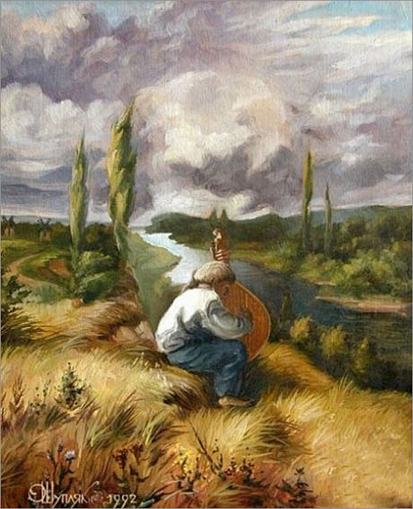 乌克兰油画家Oleg Shuplyak创...