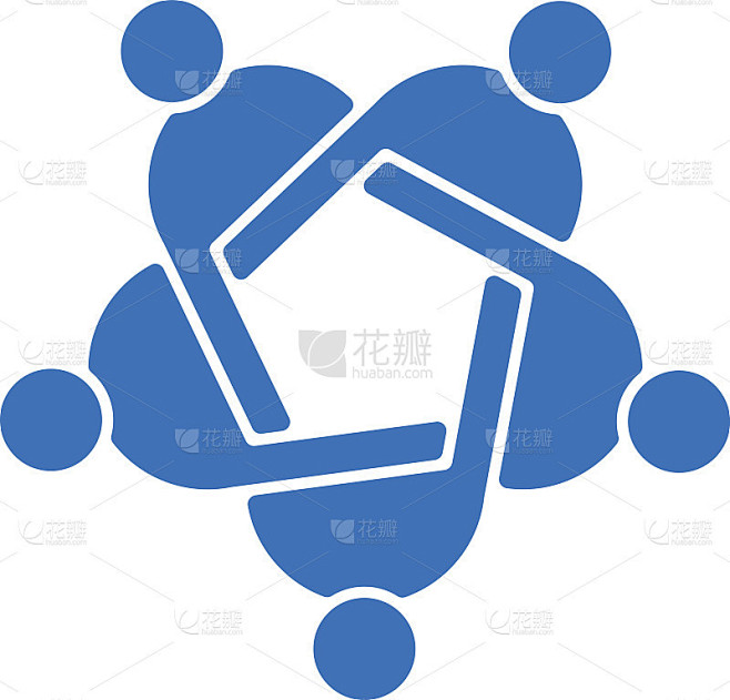团队商务会议Logo