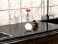 Cooking dial : 'The Cooking Dial' is a product that combines a dial with a cooking timer for intuitive use.If you set the desired time, you will be notified when the dial has returned to its original position over time.We hope that this product will make 