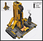 Heavy industry excavator