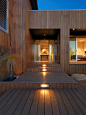 Barwon Heads Holiday Home contemporary-entrance