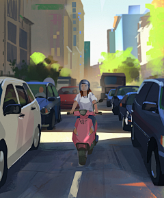 friend和我采集到Atey Ghailan