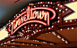 5 Logos for a Candy Emporium: Part #4 of 4 – Tinseltown by Michael Doret, via Behance