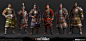 Total War: Three Kingdoms - Characters, Beth Hobbs : characters i did for Total War: Three Kingdoms seen in the game UI : )

other characters i worked on were illustrated by Lulu Zhang and can be seen here 
https://www.artstation.com/artwork/Yaxkx6