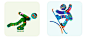 2014年索契冬季奥运会运动项目图标